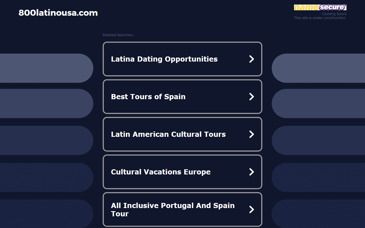 800latinousa.com screenshot