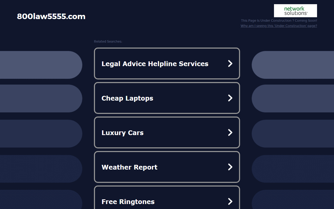800law5555.com screenshot