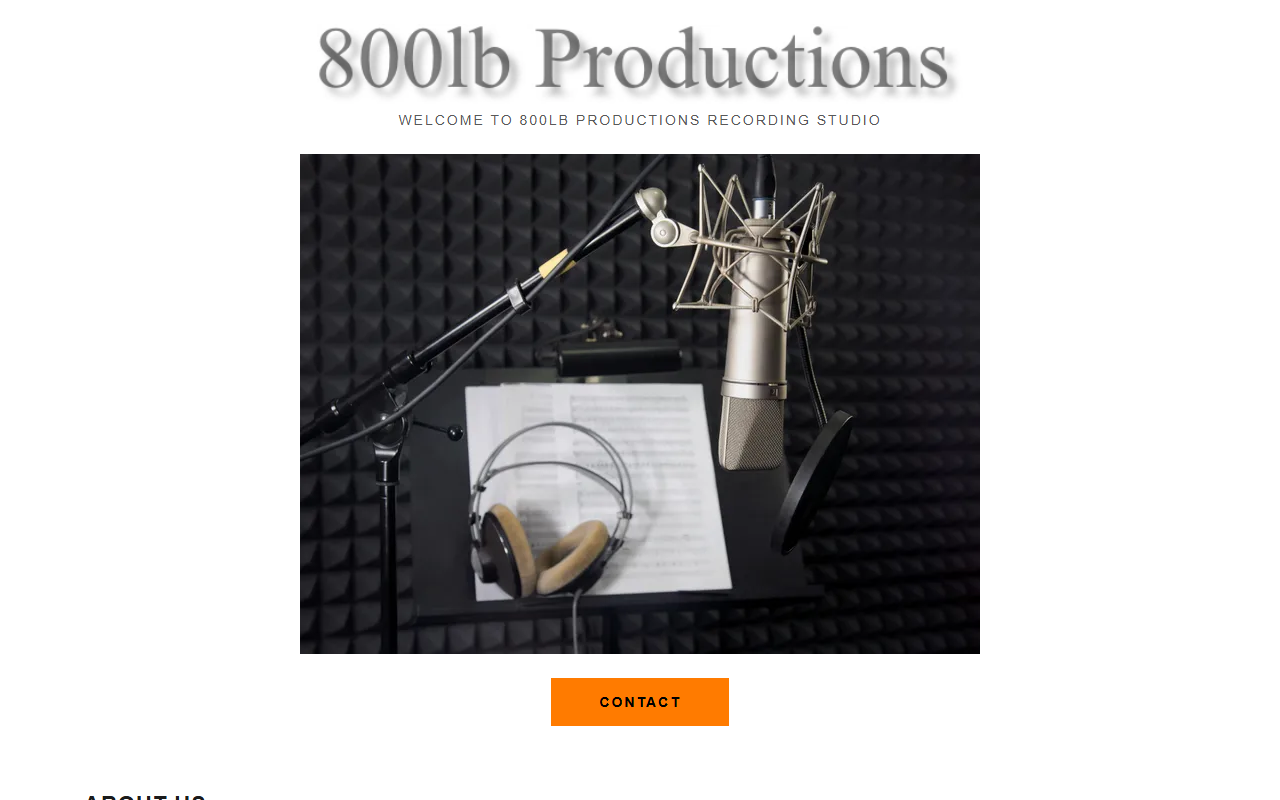 800lbproductions.com screenshot