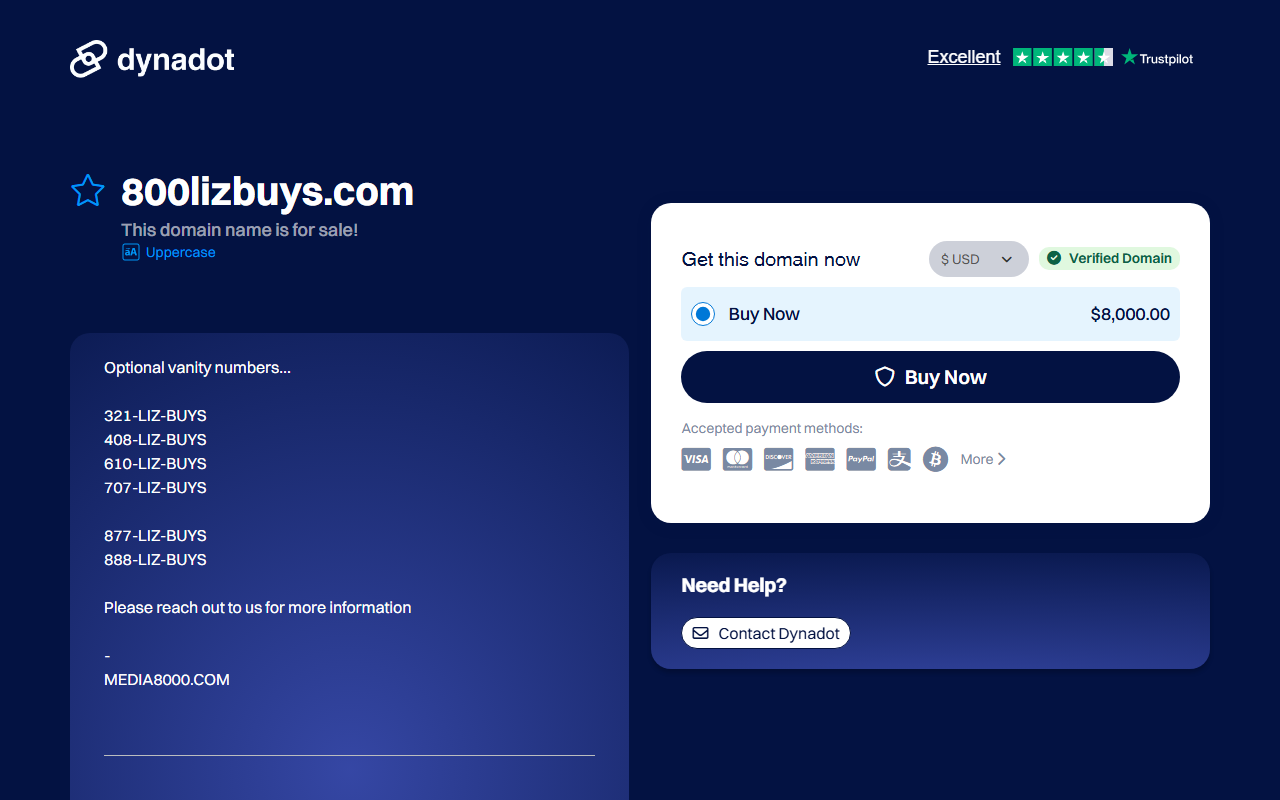800lizbuys.com screenshot