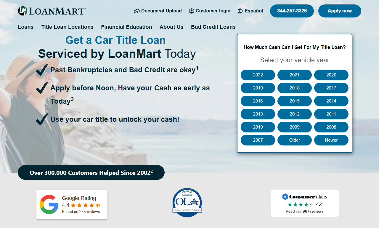 800loanmart.com screenshot