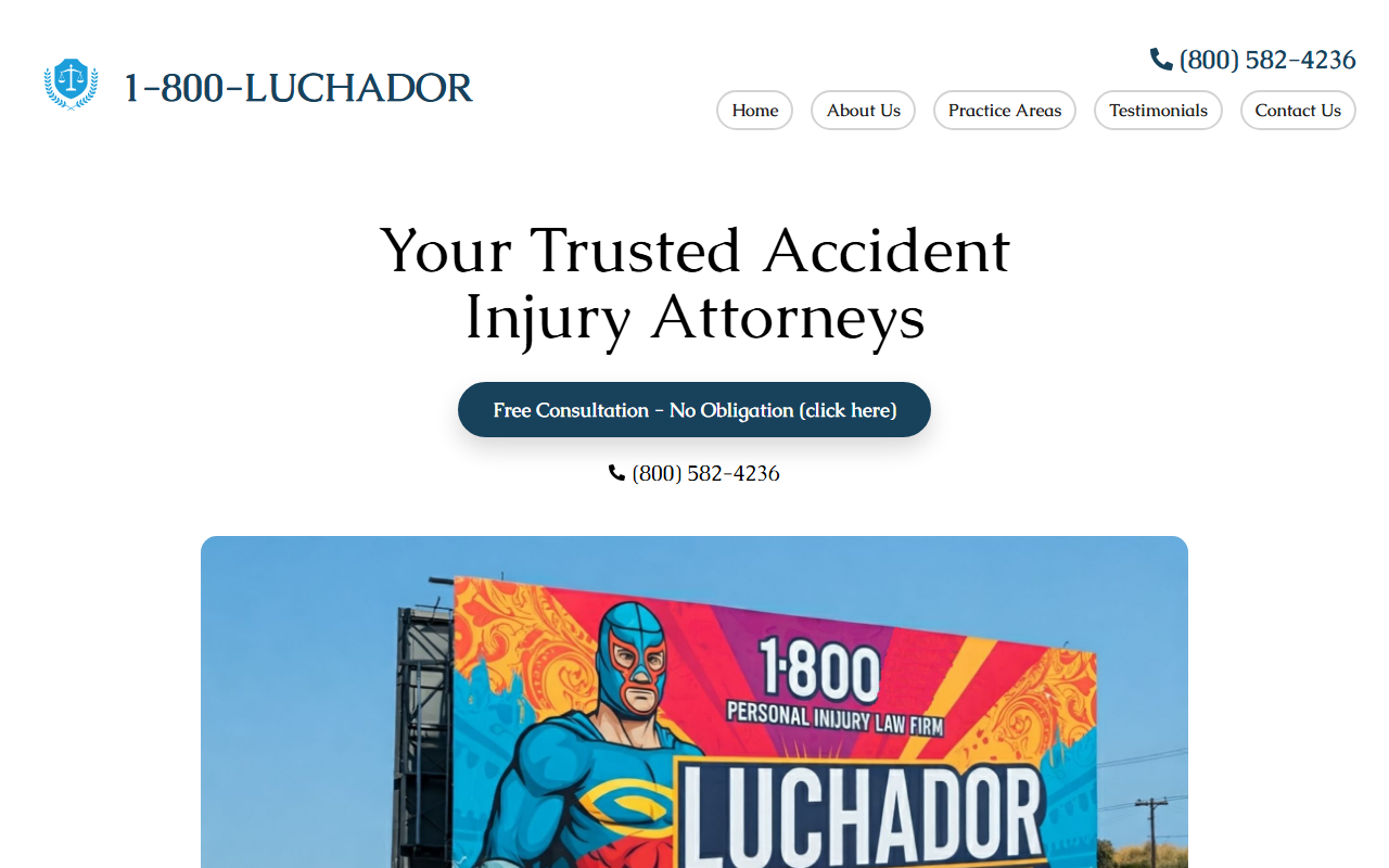 800luchador.com screenshot