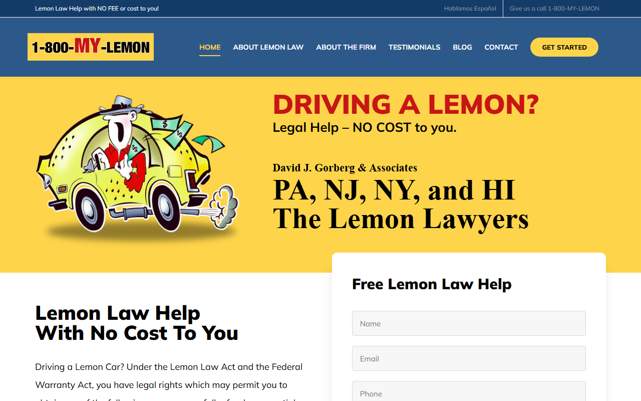 800mylemon.com screenshot