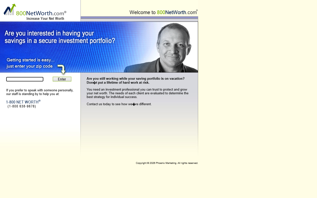 800networth.com screenshot