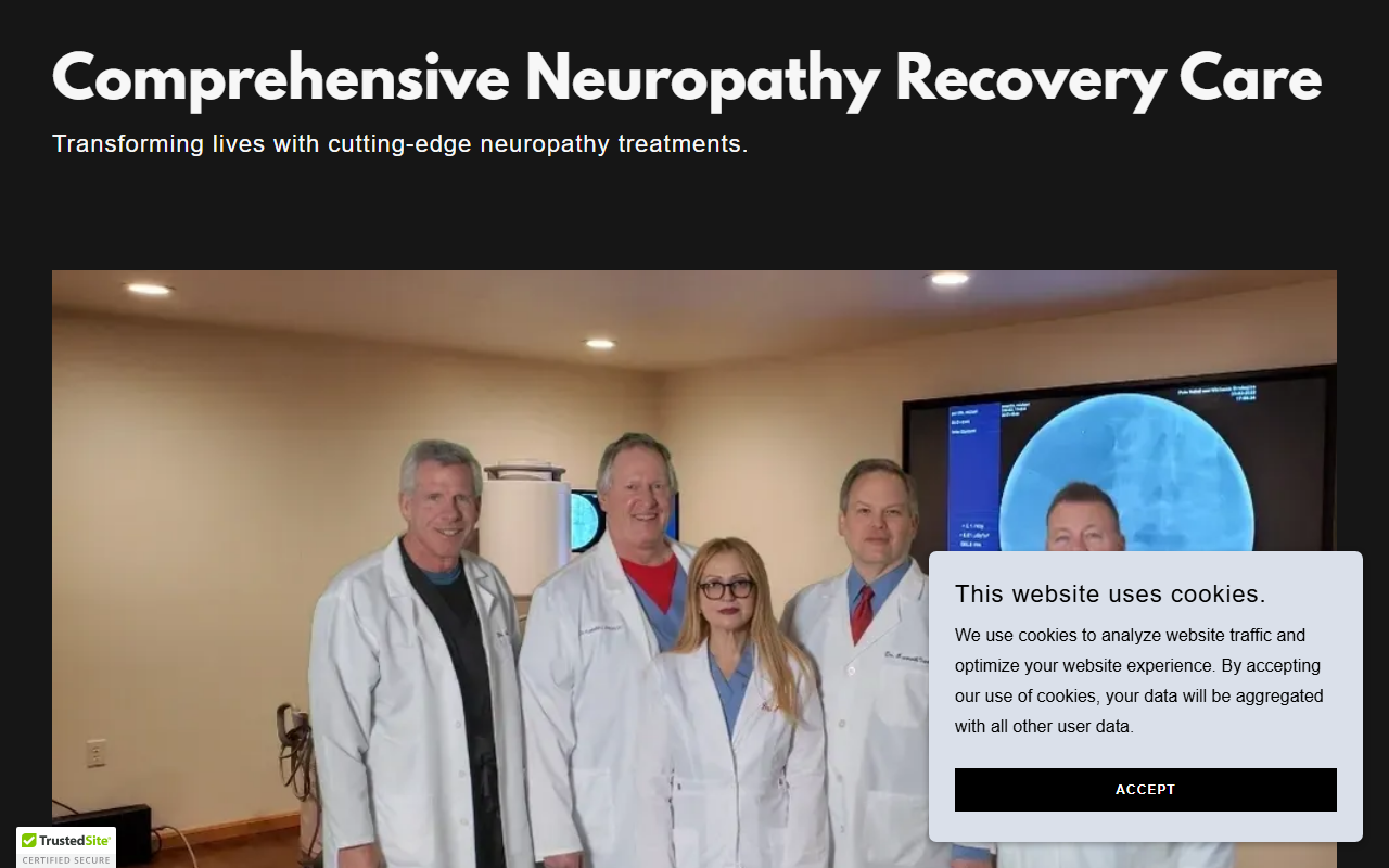 800neuropathy.com screenshot