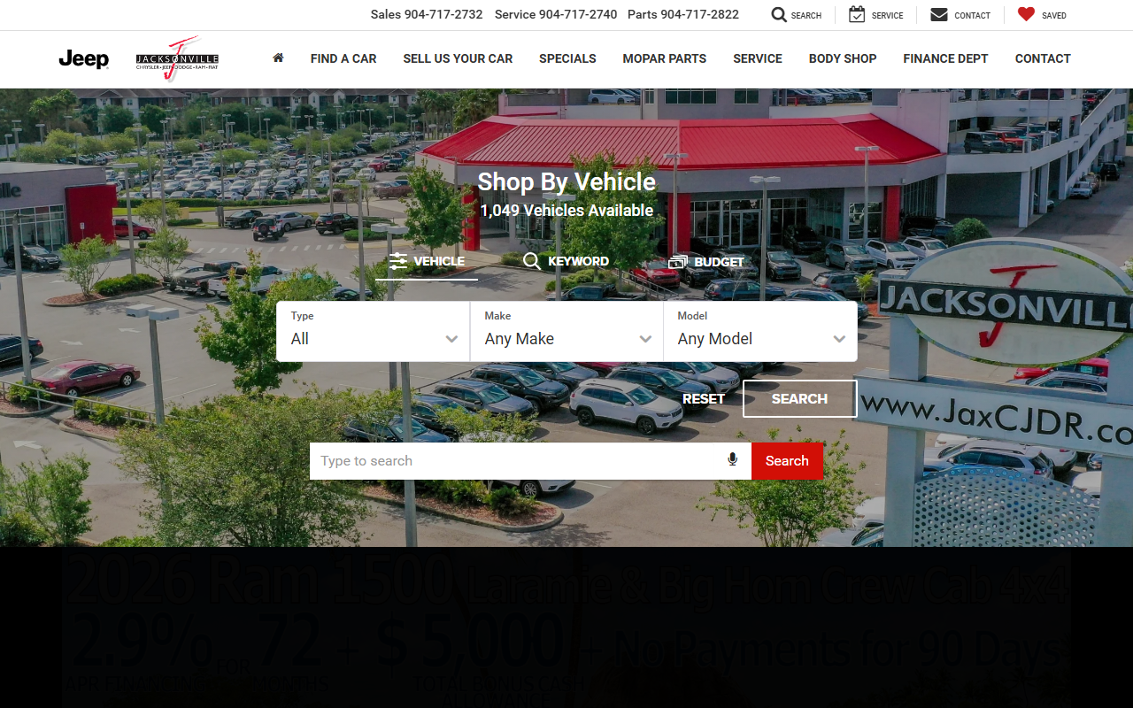 800newdodge.com screenshot
