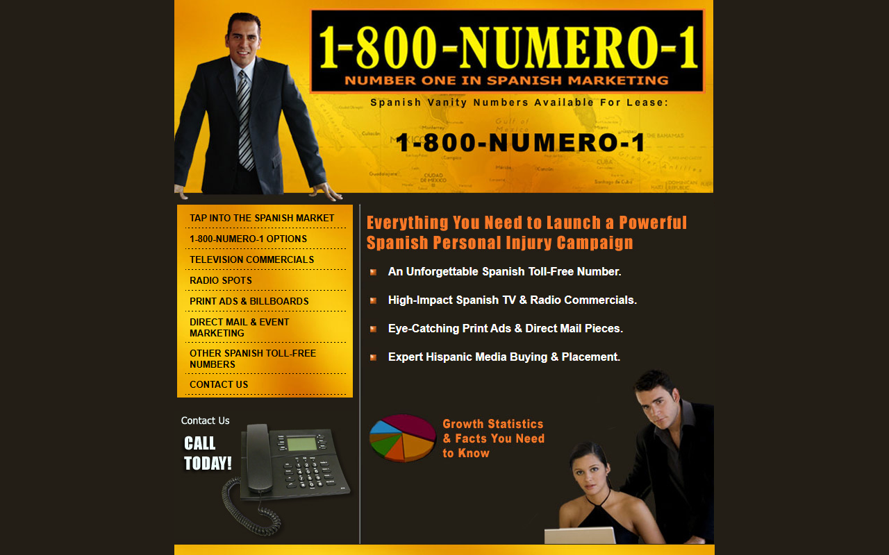 800numerouno.com screenshot