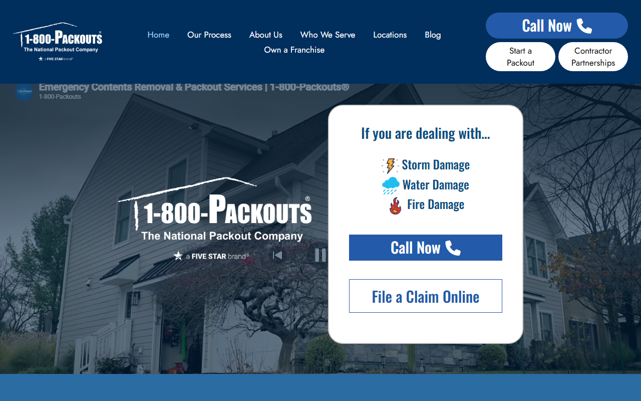 800packout.com screenshot