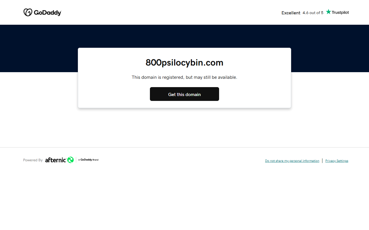 800psilocybin.com screenshot
