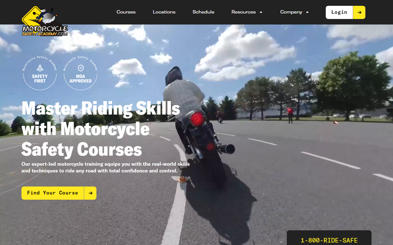 800ridesafe.com screenshot