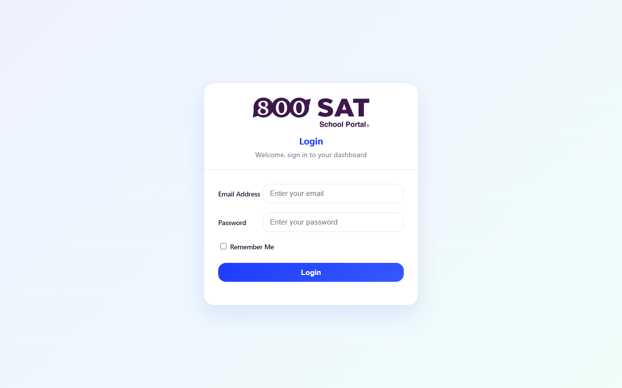 800satschool.com screenshot
