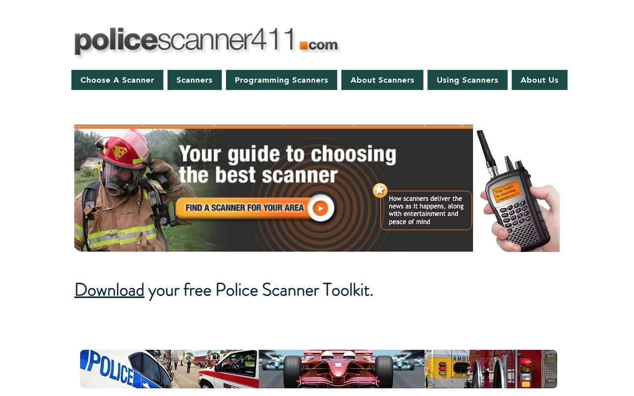 800scanner.com screenshot