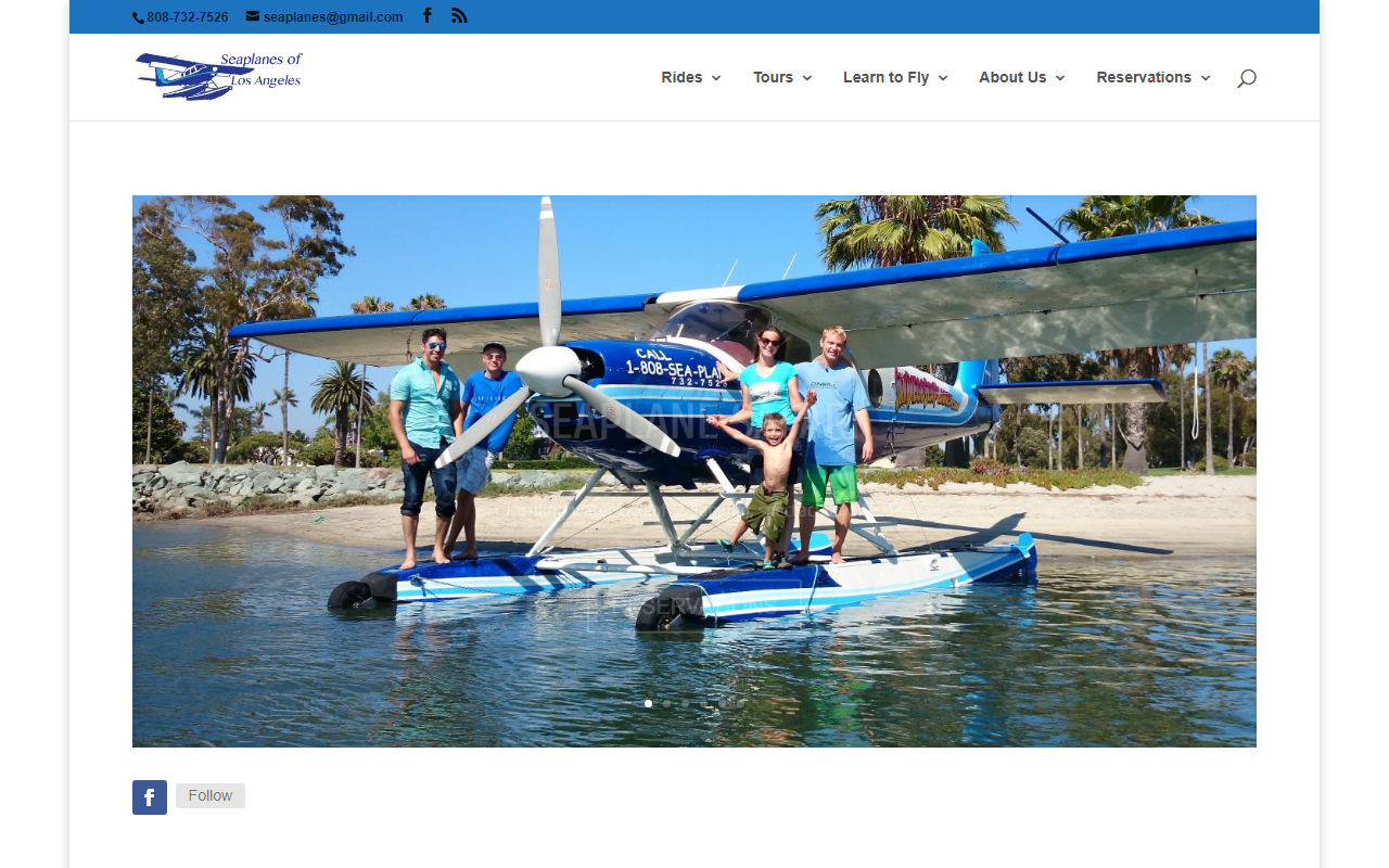800seaplane.com screenshot