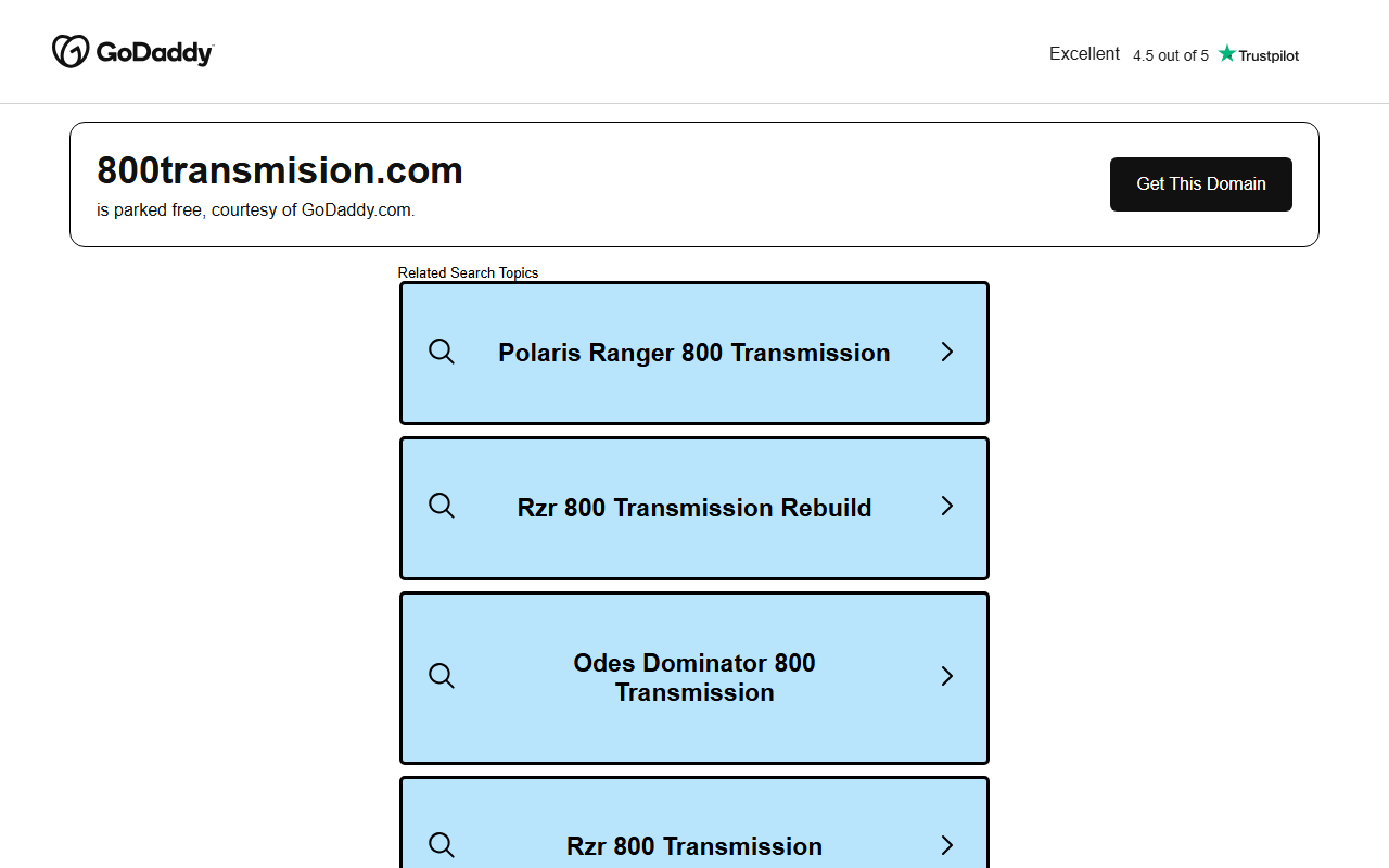 800transmision.com screenshot