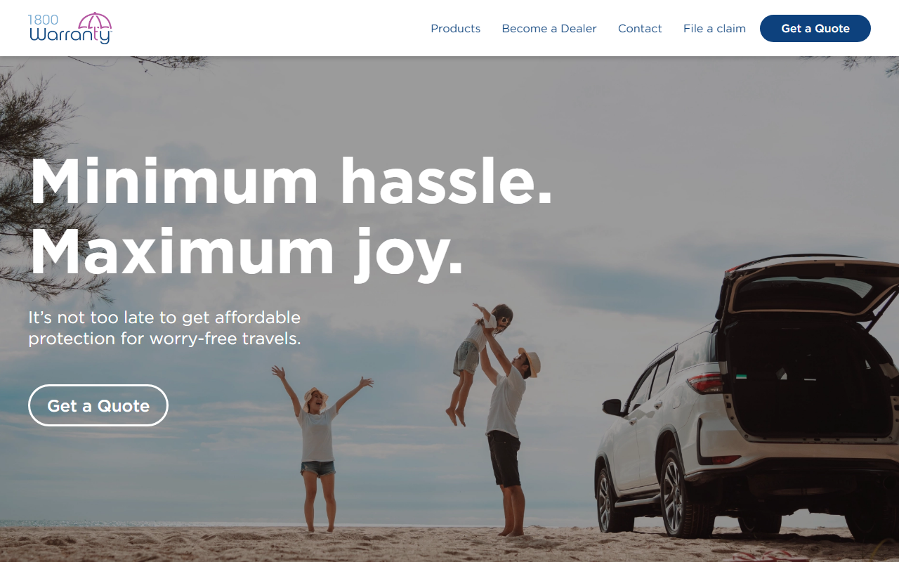800warranty.com screenshot