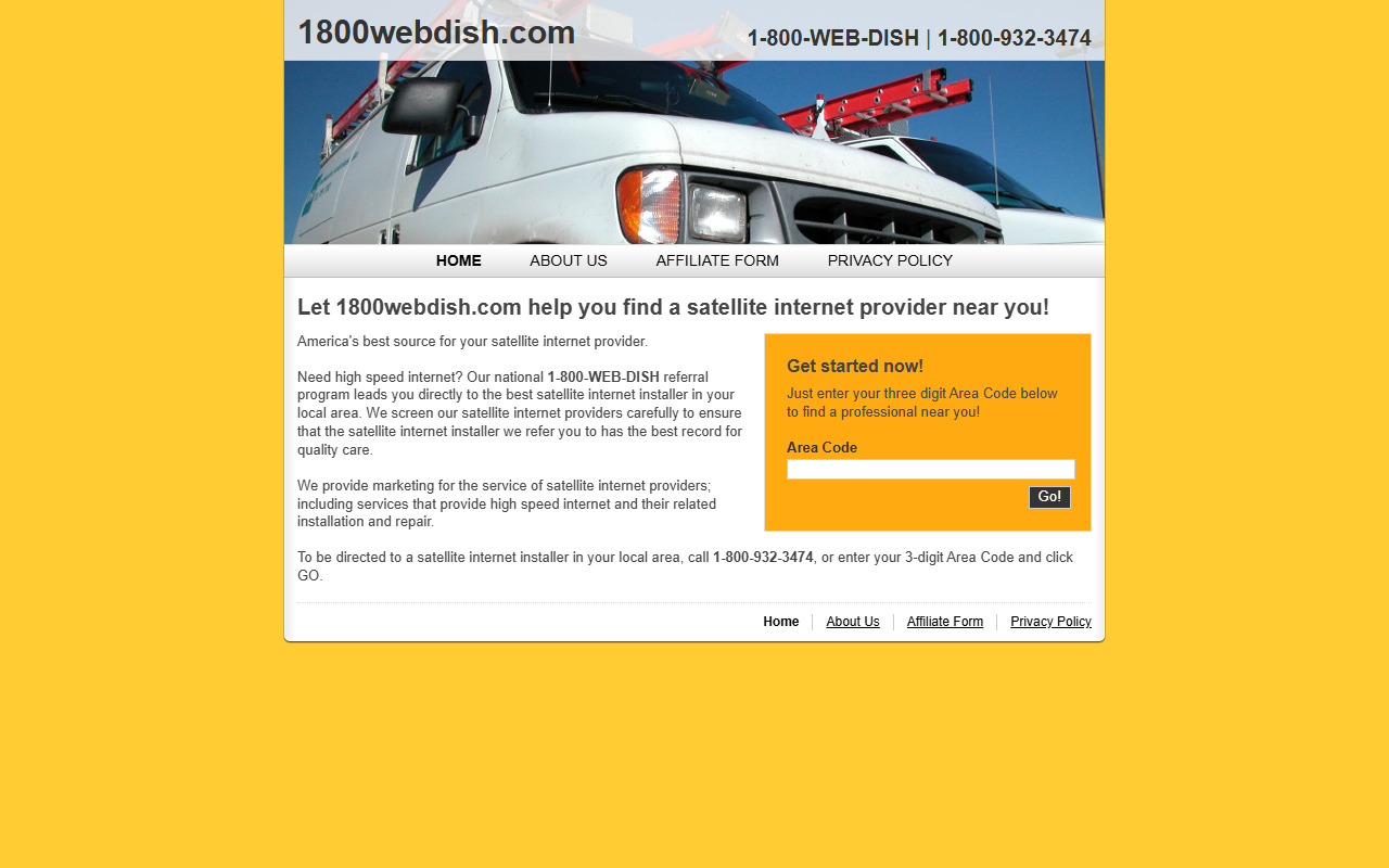 800webdish.com screenshot