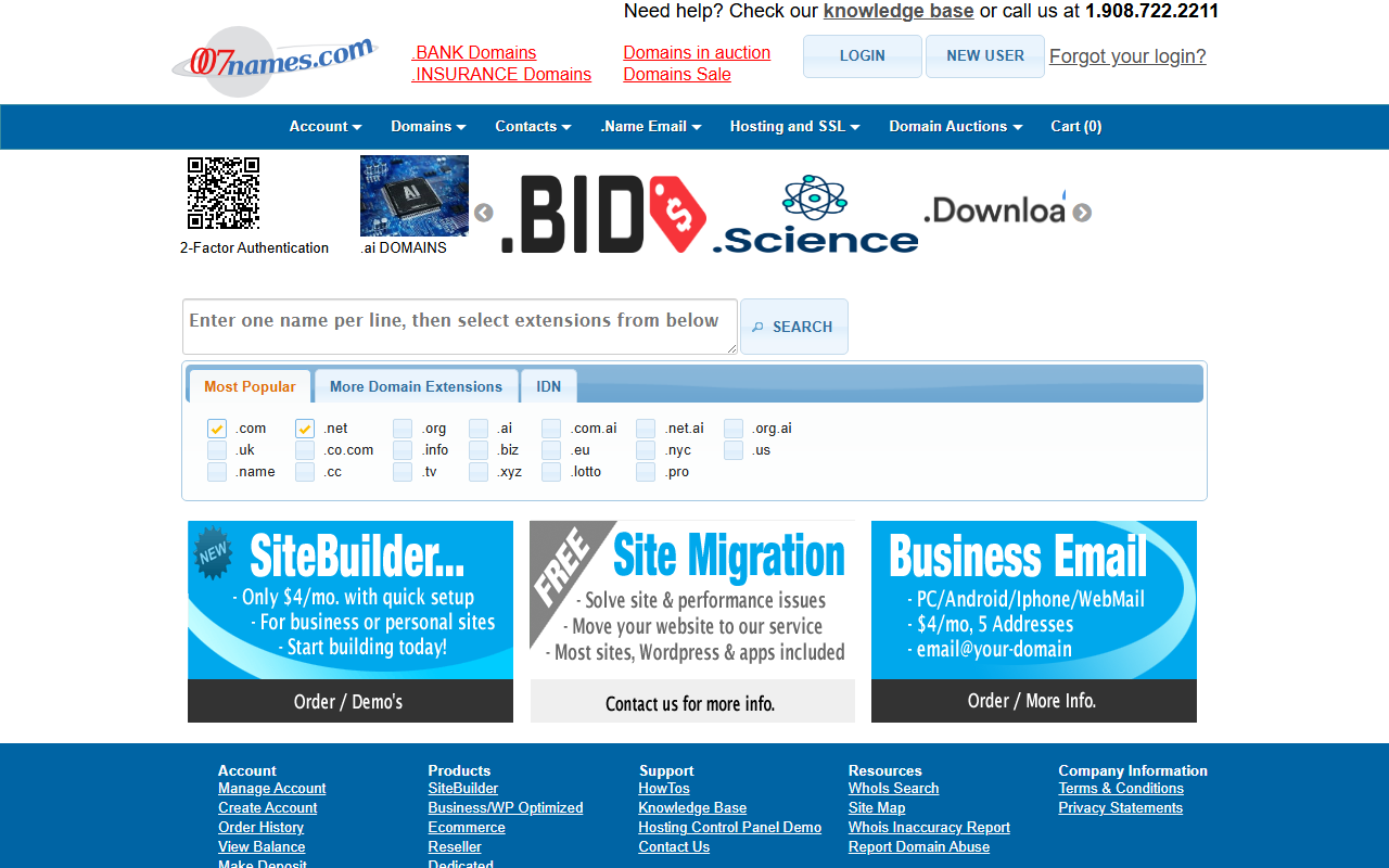 800webhost.com screenshot