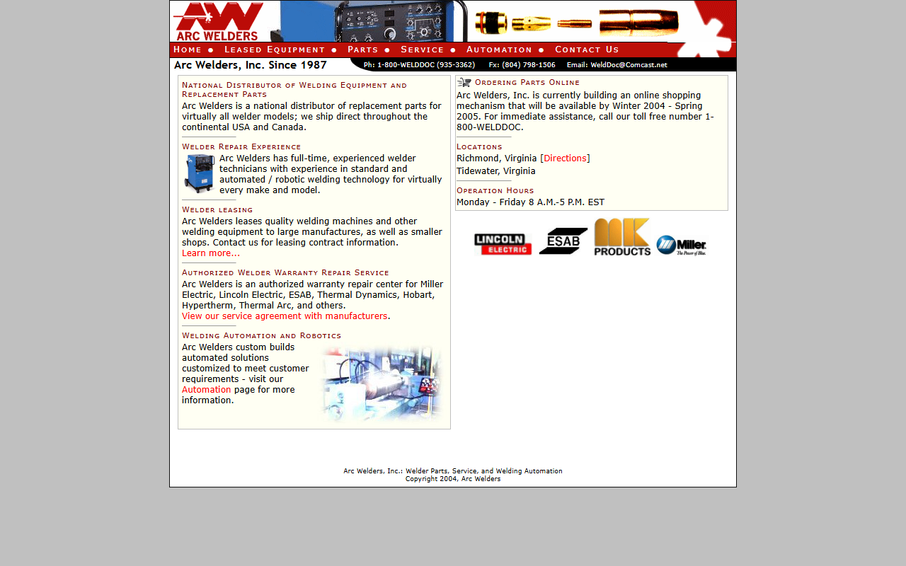 800welddoc.com screenshot
