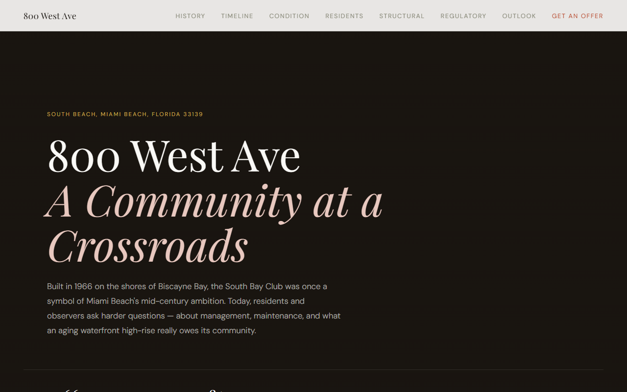 800westave.com screenshot