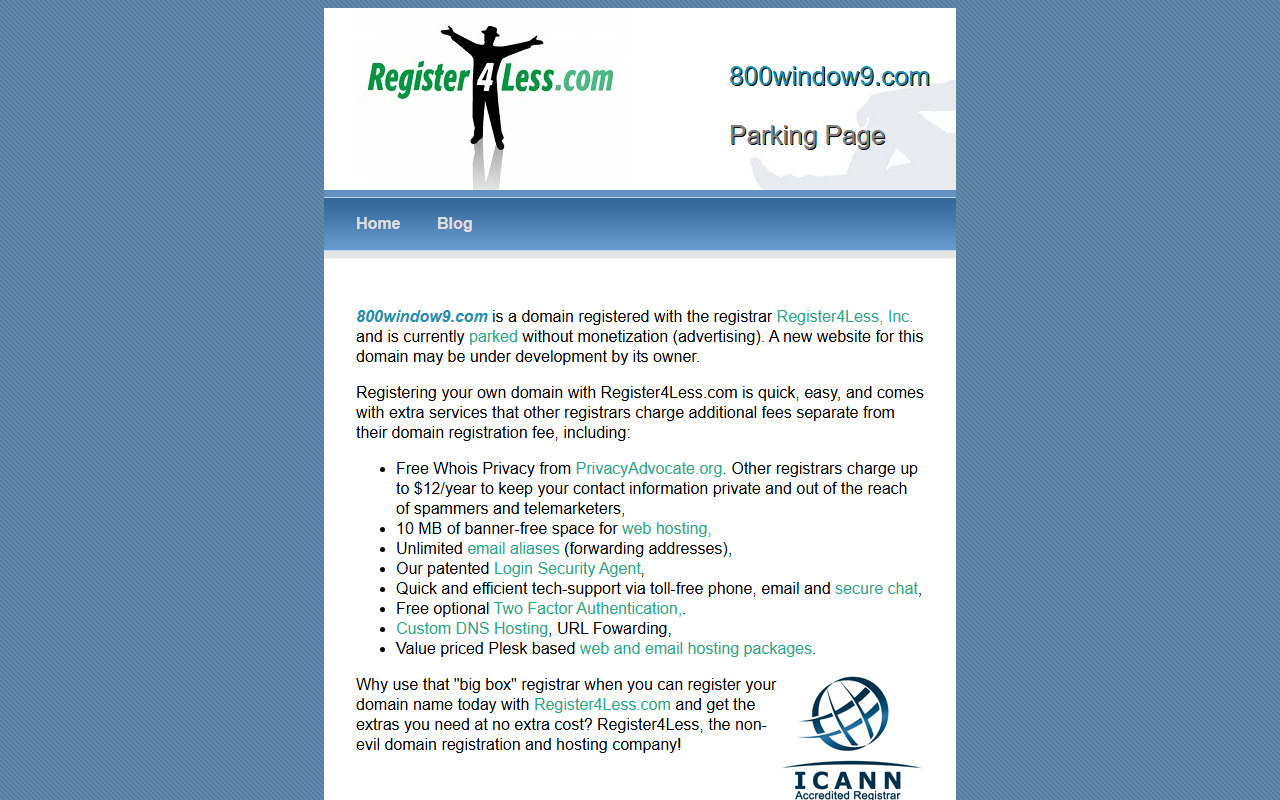 800window9.com screenshot