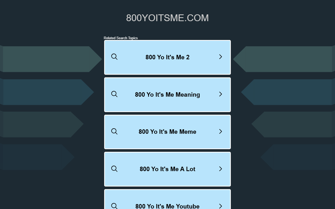 800yoitsme.com screenshot