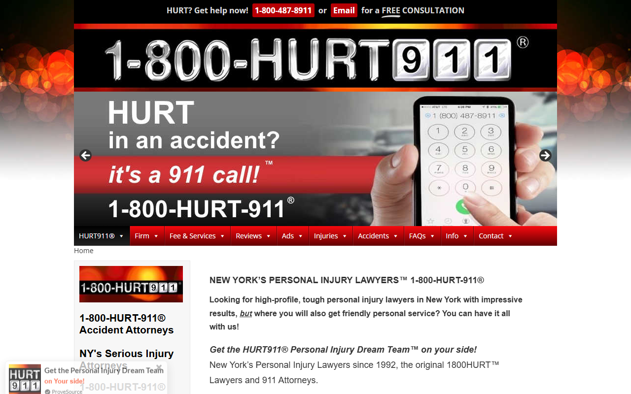 800youhurt.com screenshot