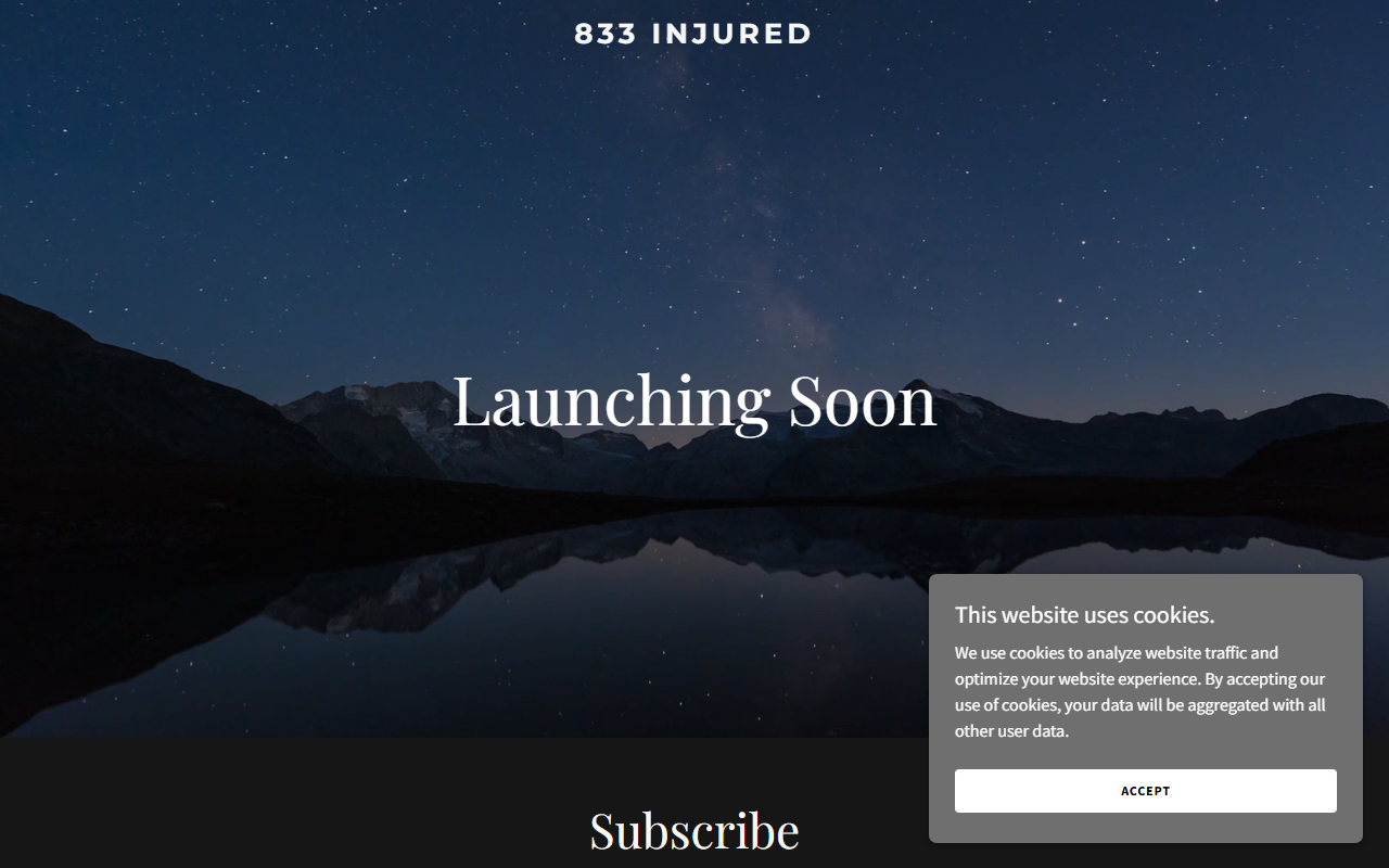 833-injured.com screenshot