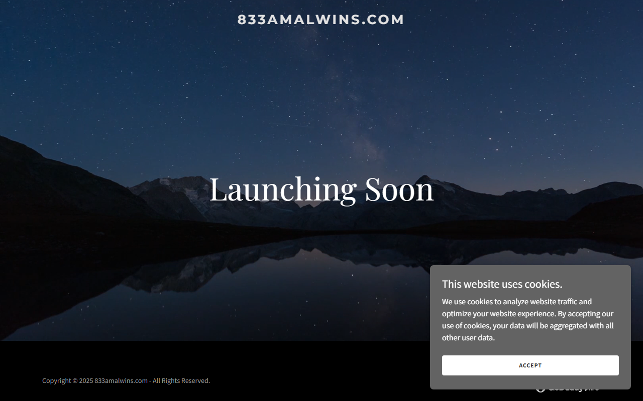 833amalwins.com screenshot