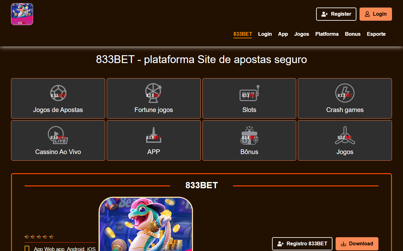 833bet-slots.com screenshot