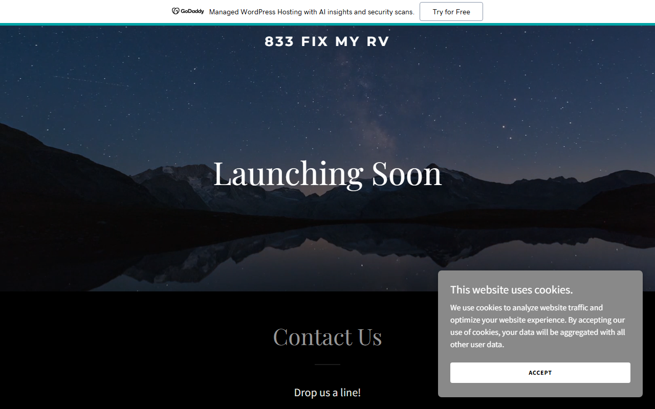 833fixmyrv.com screenshot