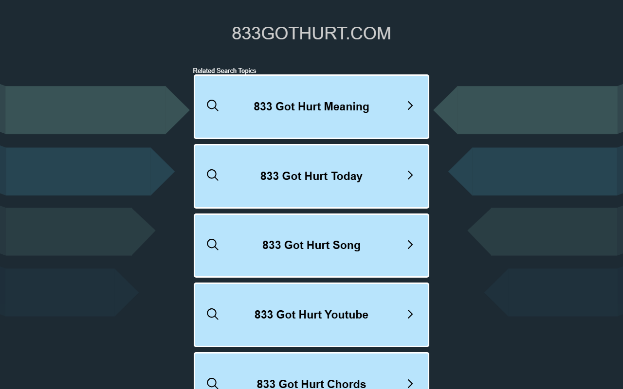 833gothurt.com screenshot