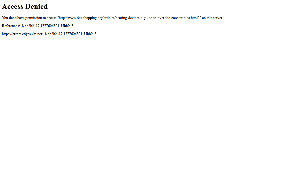 833hearing.com screenshot
