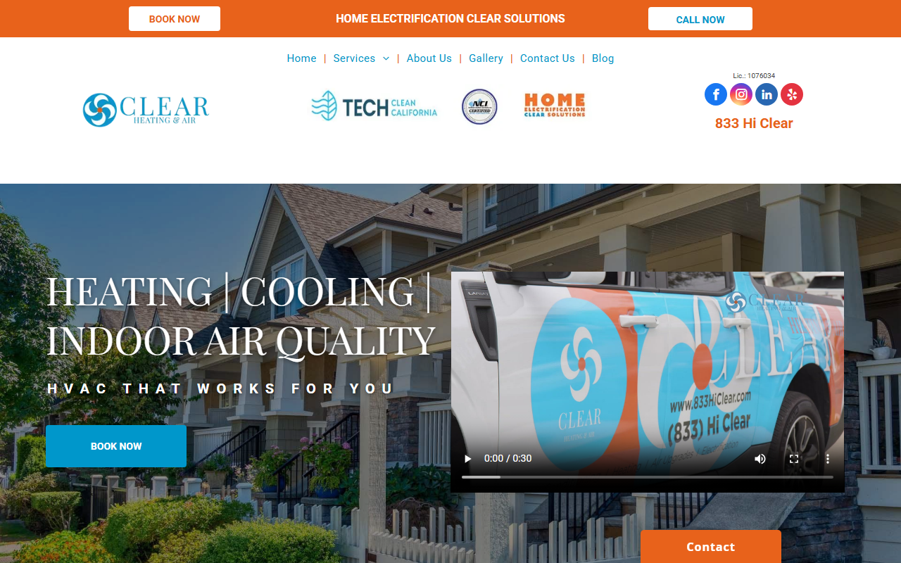 833hiclear.com screenshot