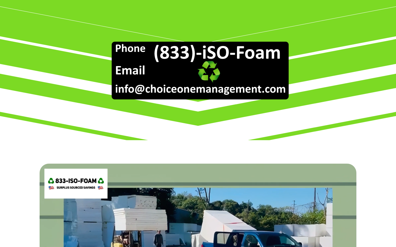 833isofoam.com screenshot