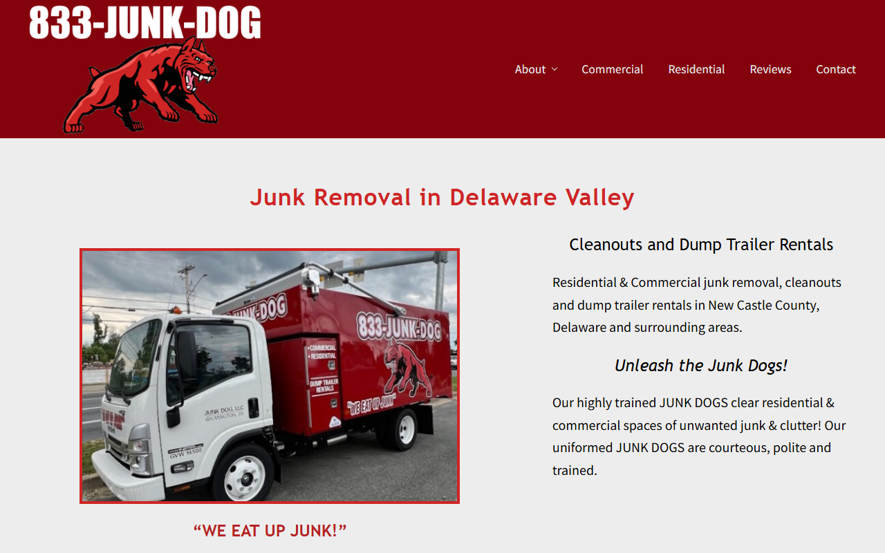 833junkdog.com screenshot