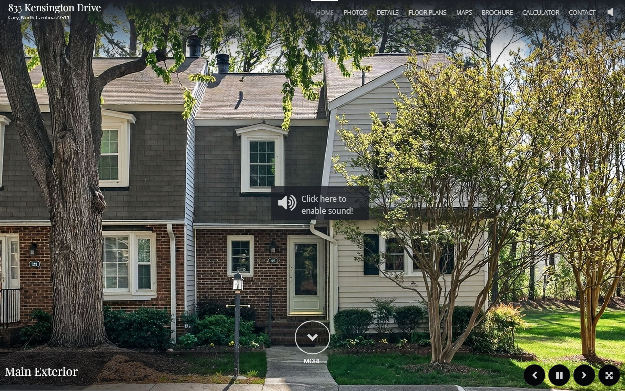 833kensington.com screenshot