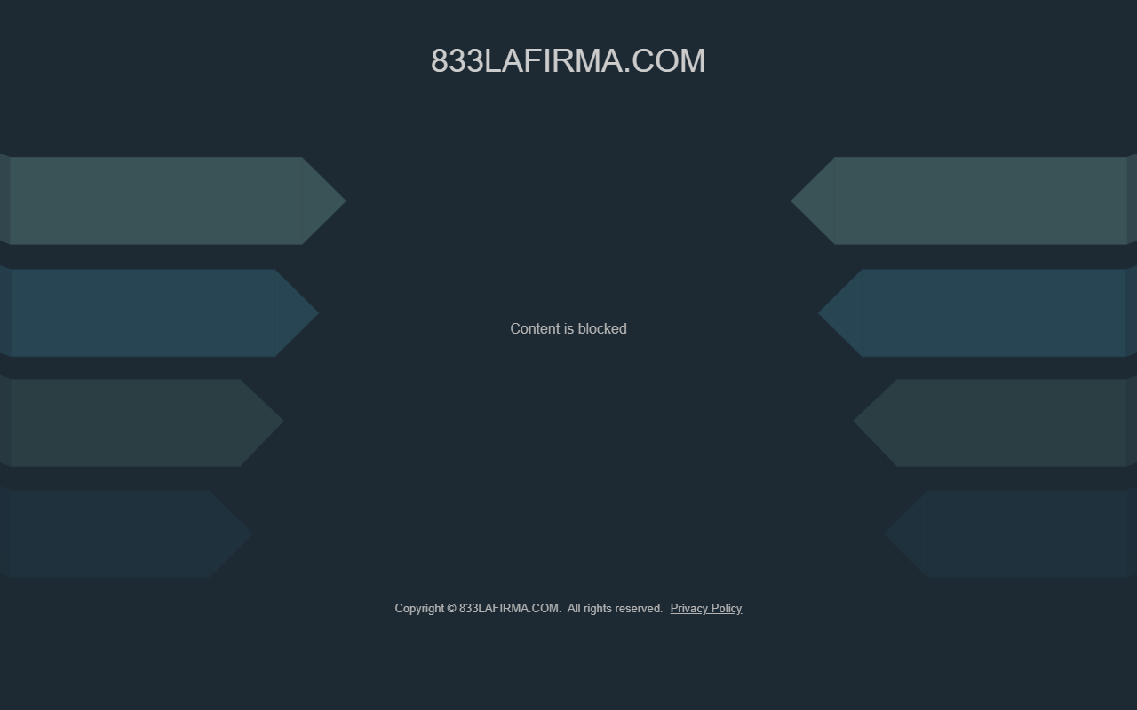 833lafirma.com screenshot
