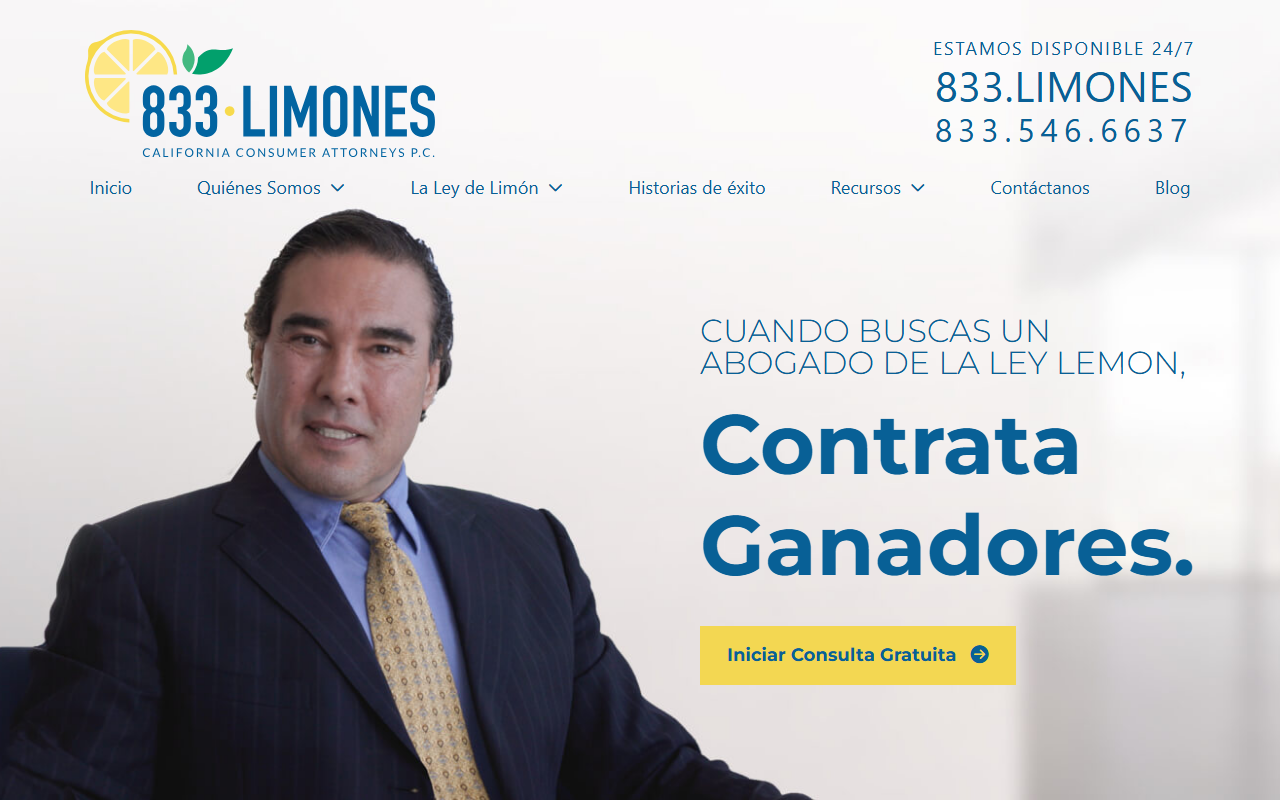 833limones.com screenshot