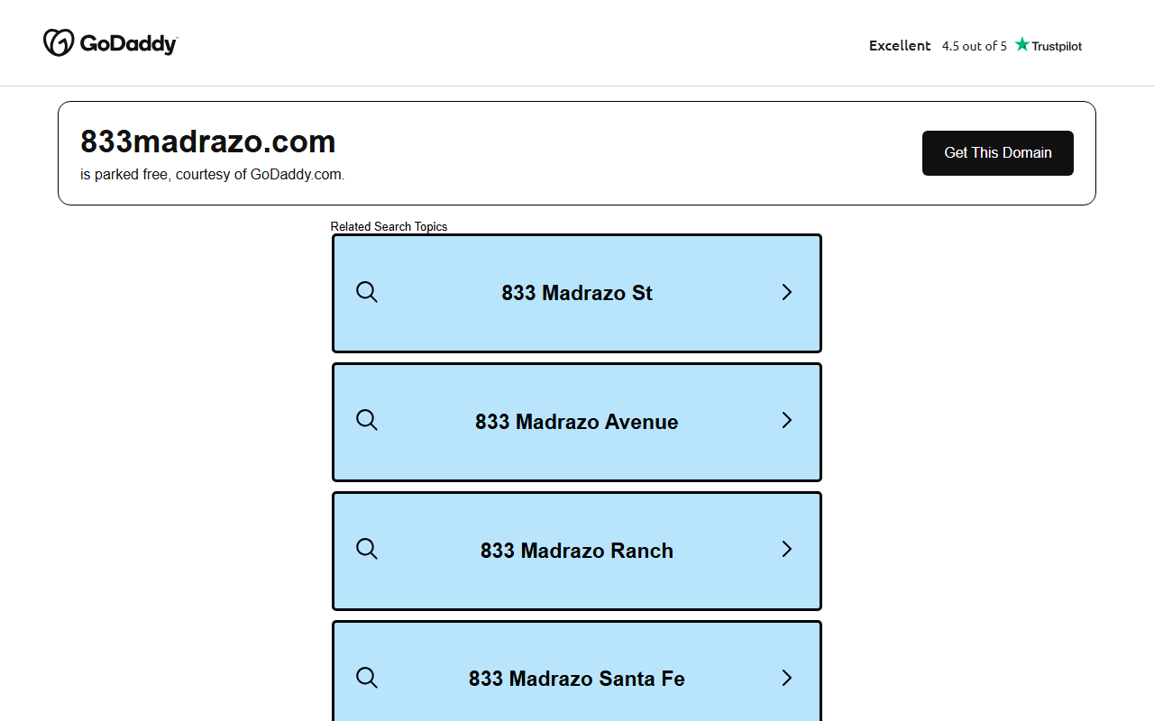 833madrazo.com screenshot