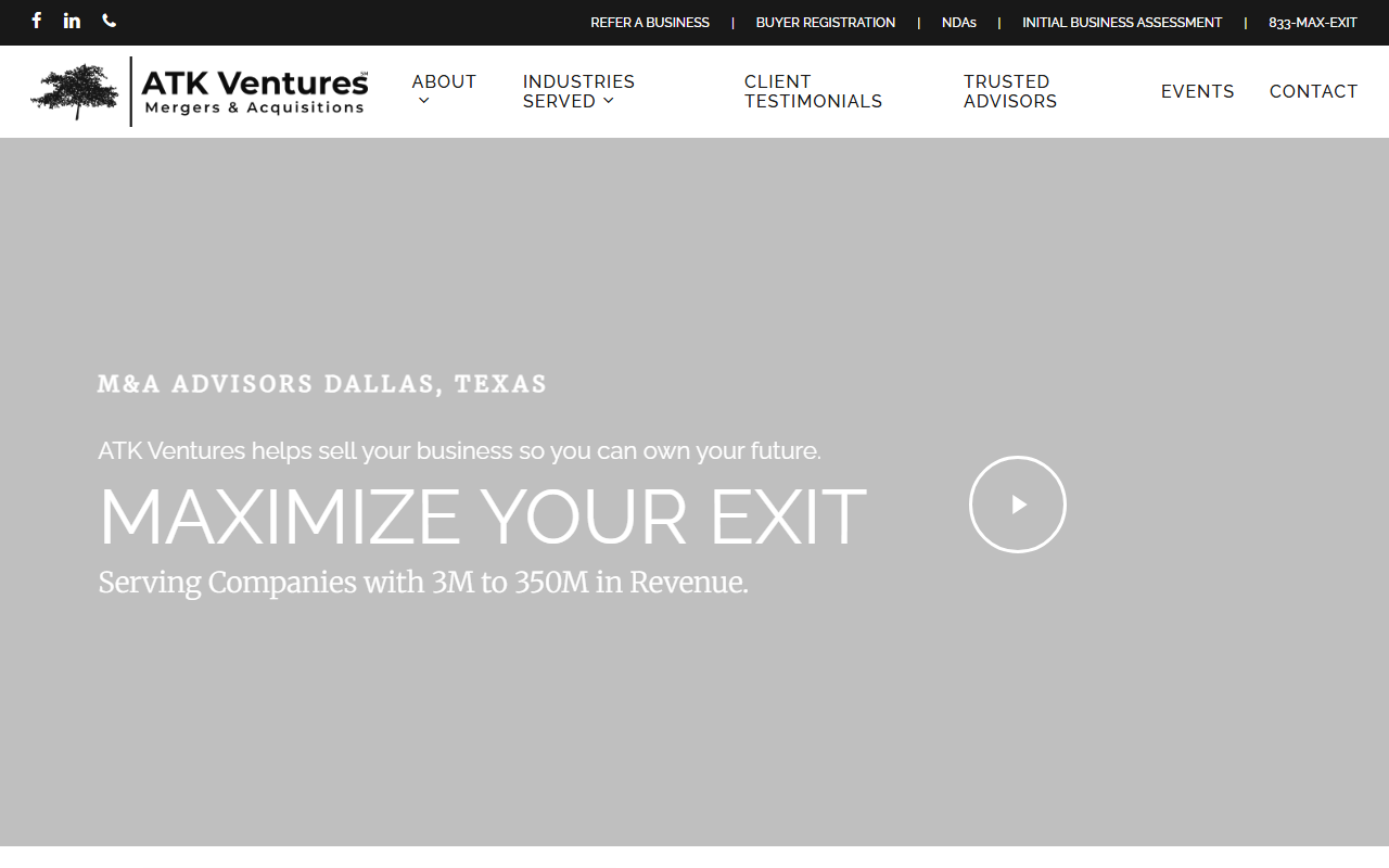833maxexit.com screenshot