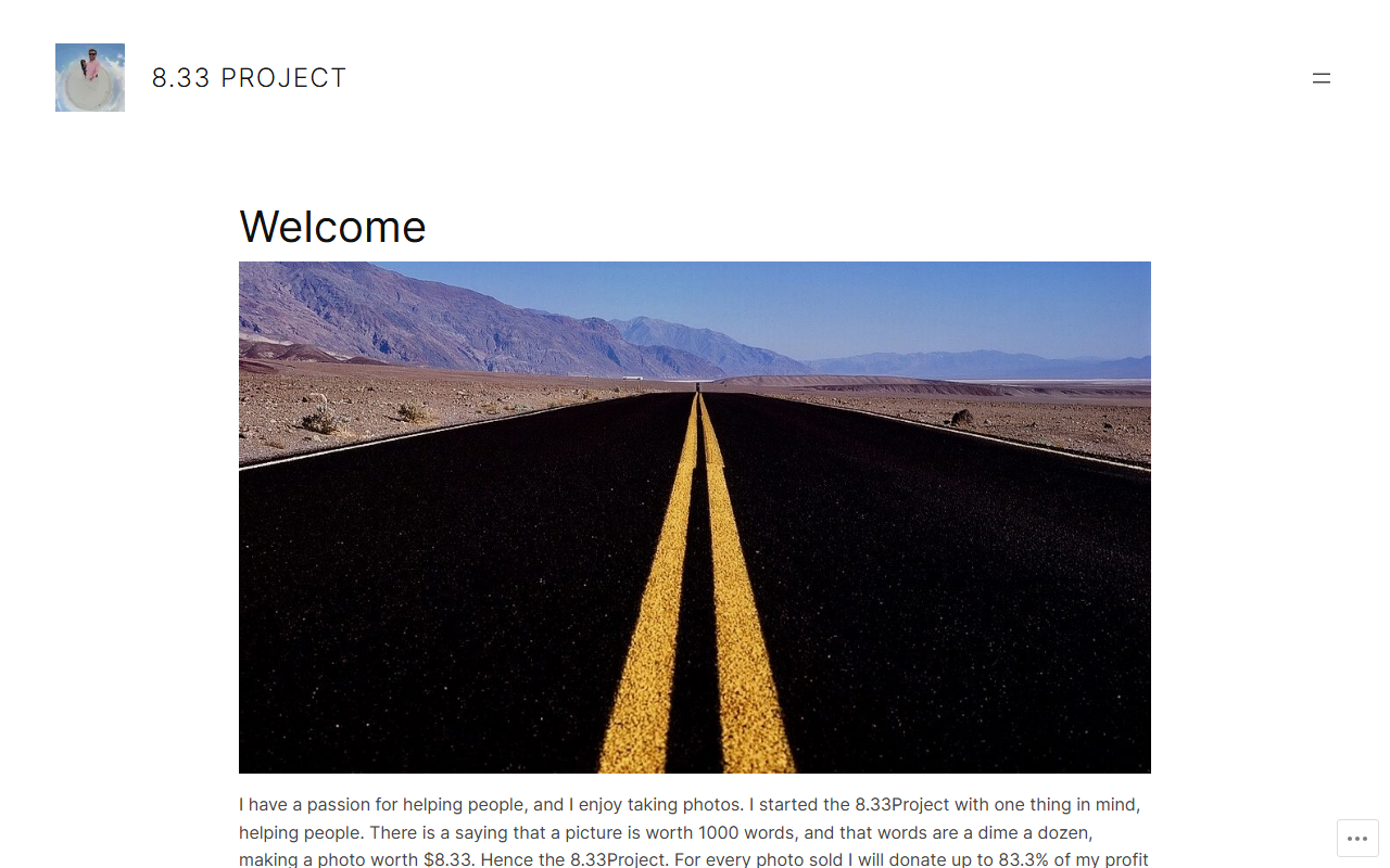 833project.com screenshot