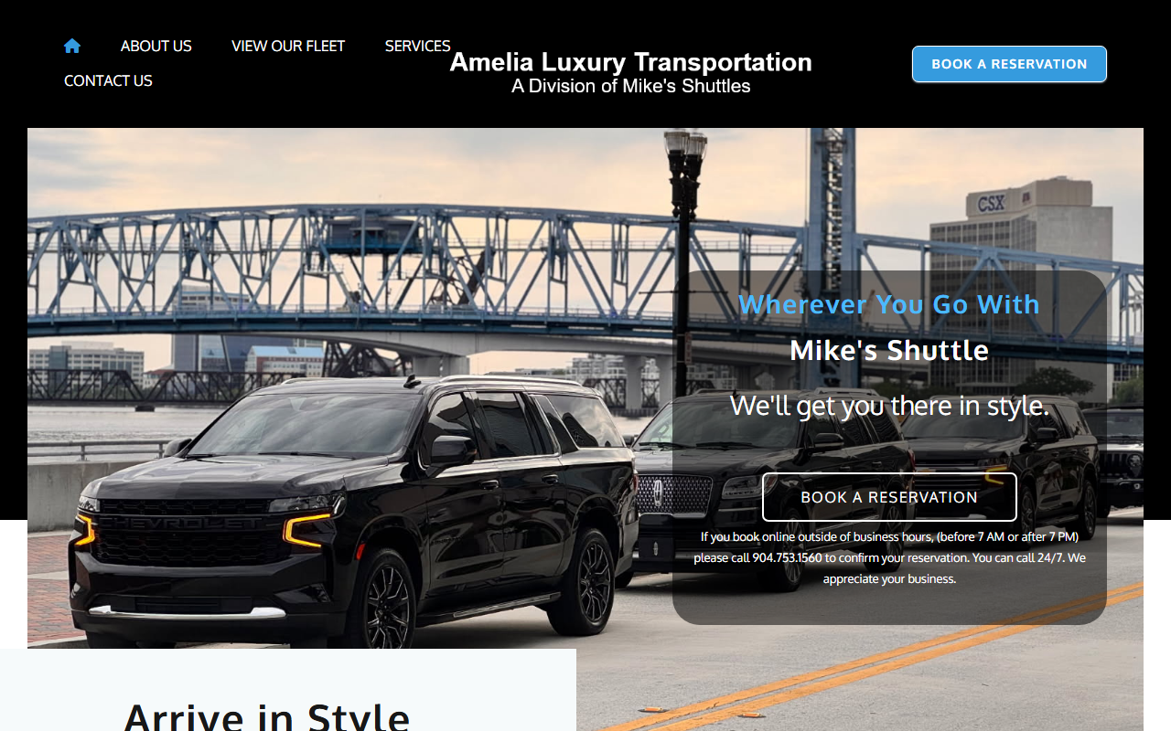 844-jax-airport.com screenshot