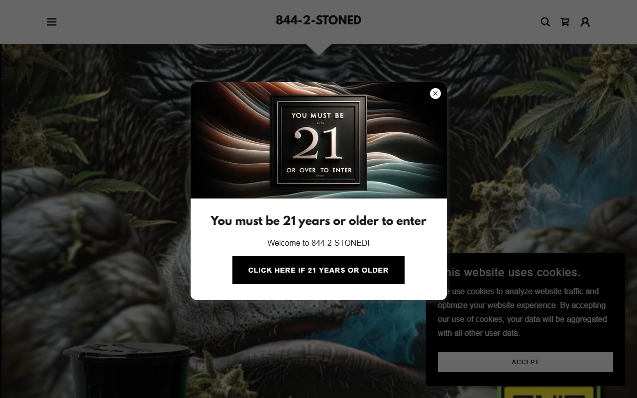 8442stoned.com screenshot