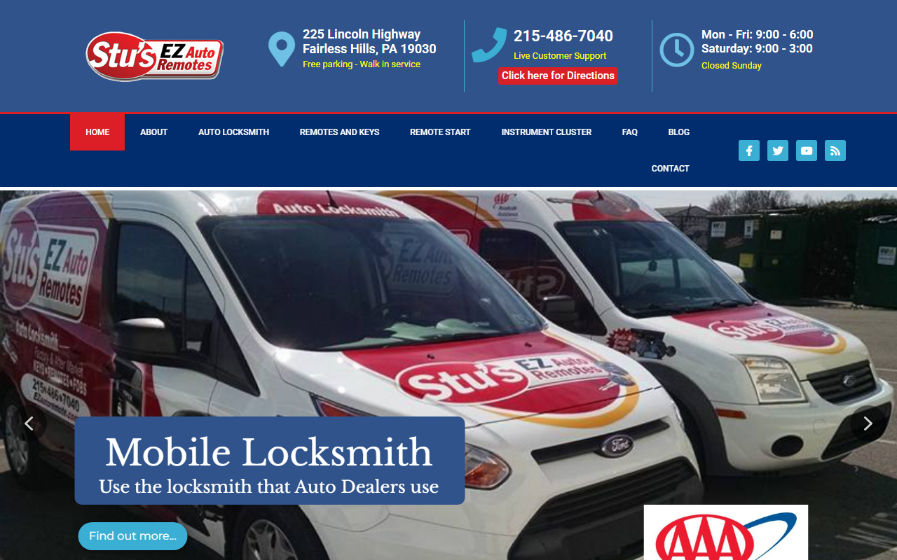 844carkeys.com screenshot