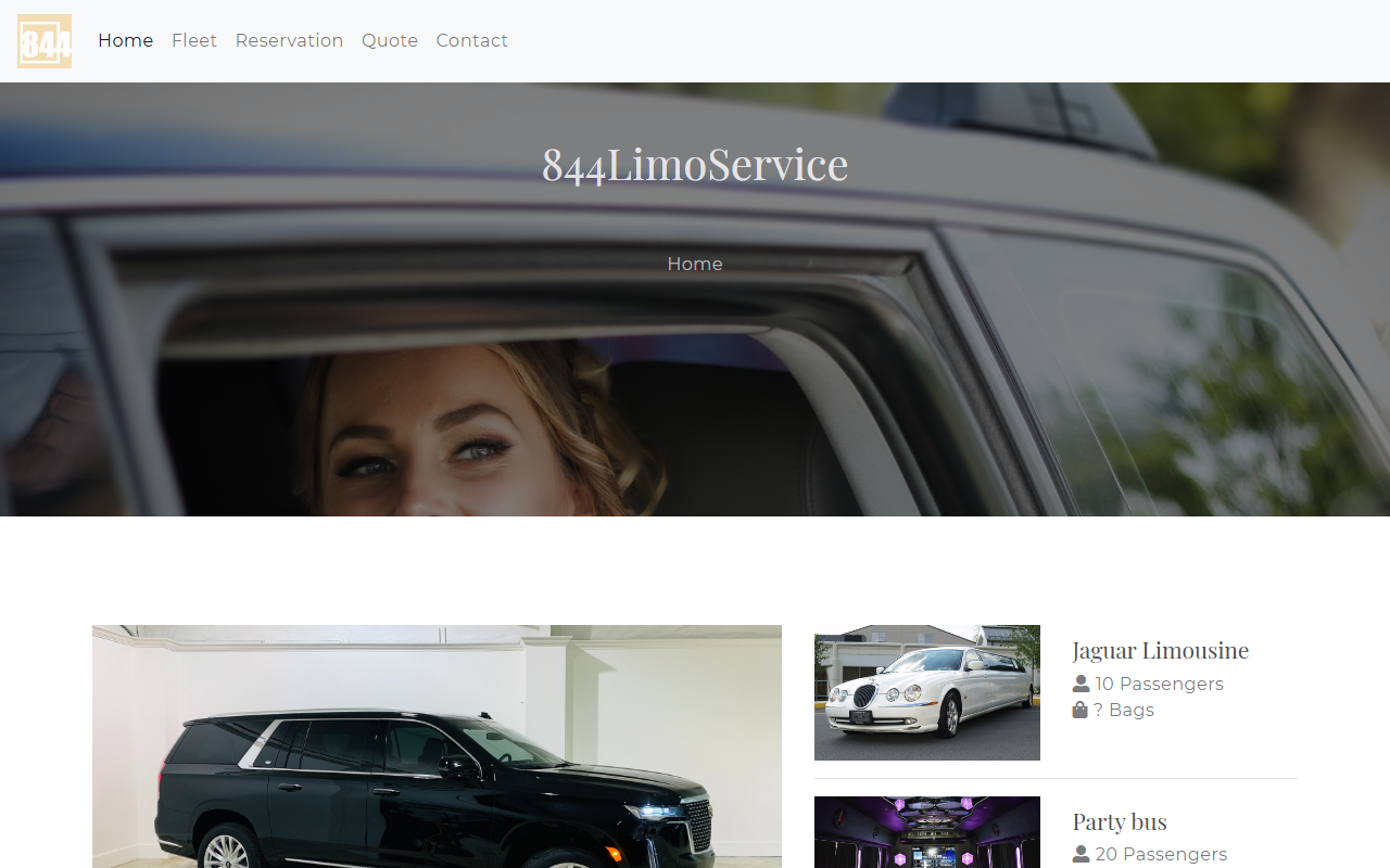 844limoservice.com screenshot
