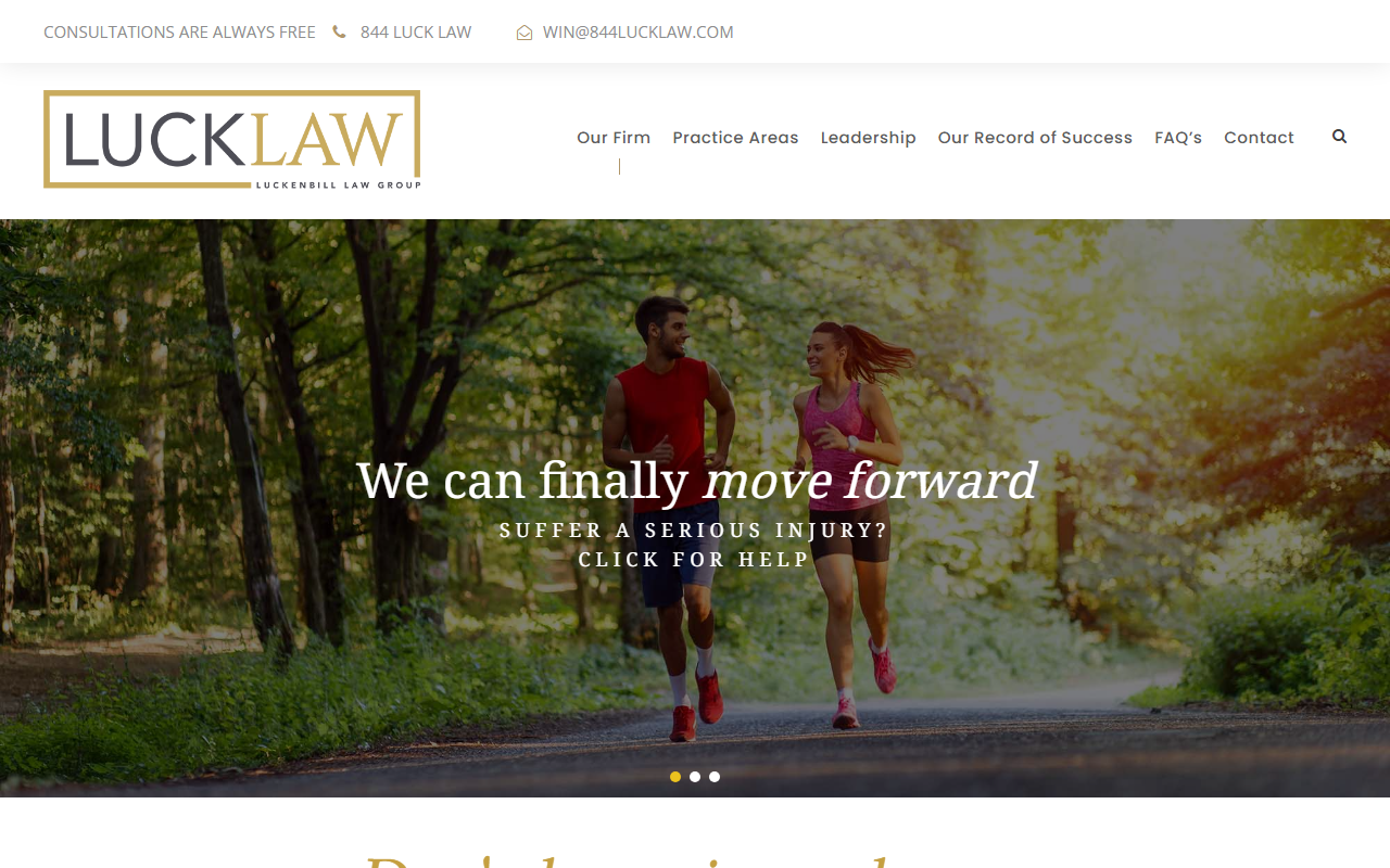 844lucklaw.com screenshot