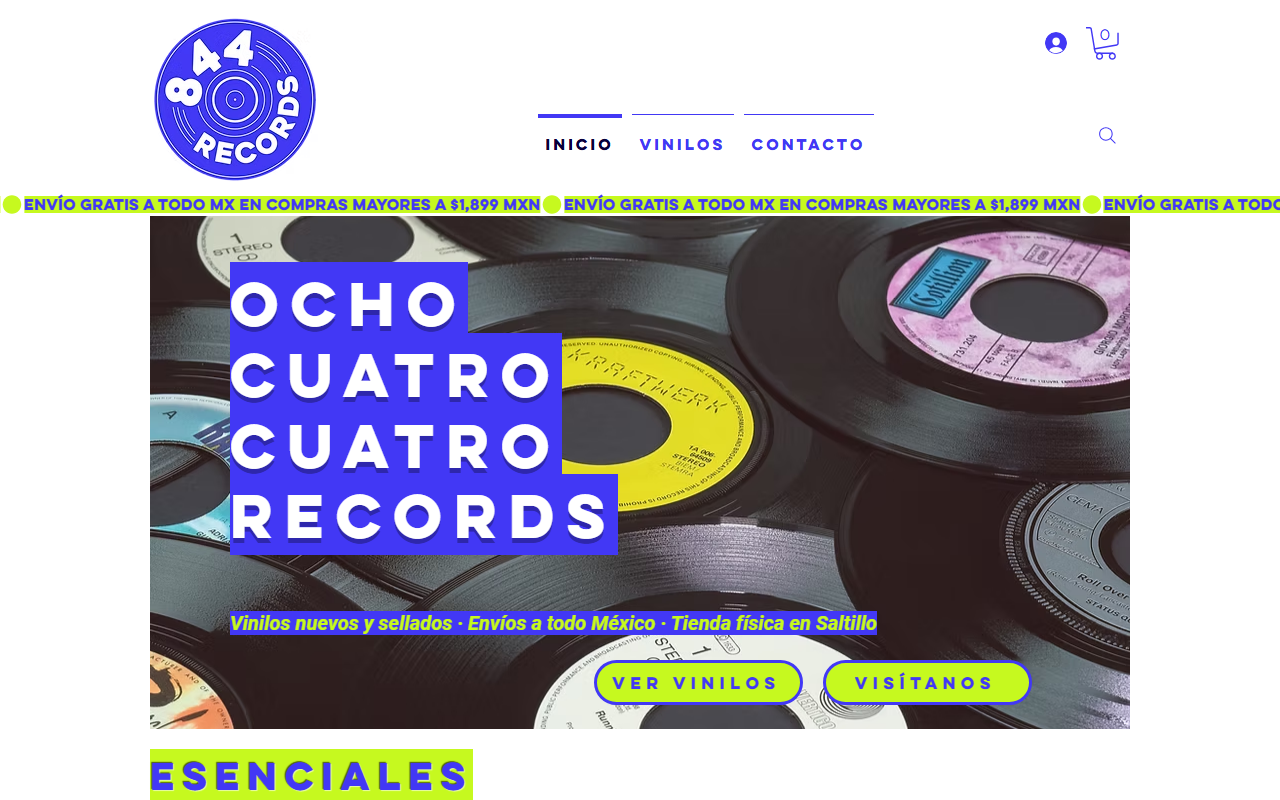 844records.com screenshot