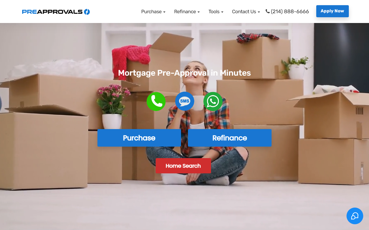 844refinance.com screenshot