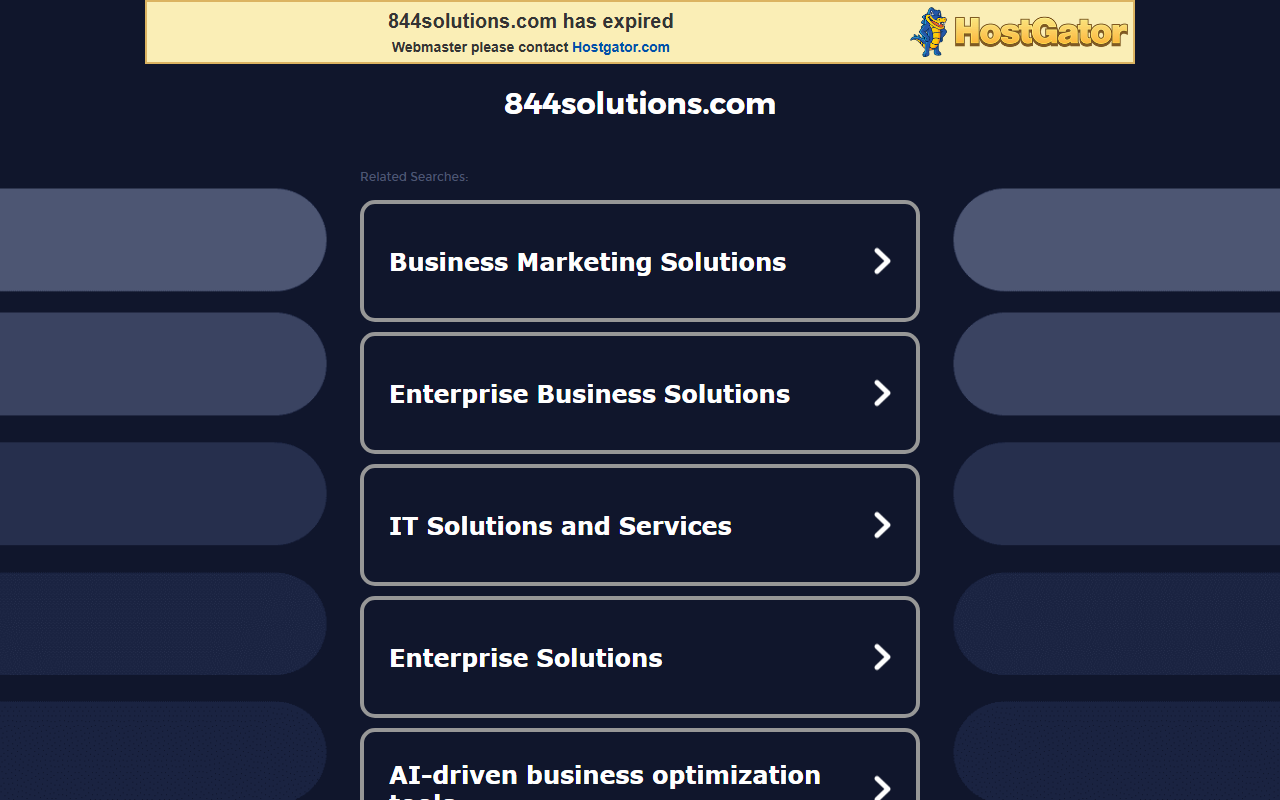844solutions.com screenshot