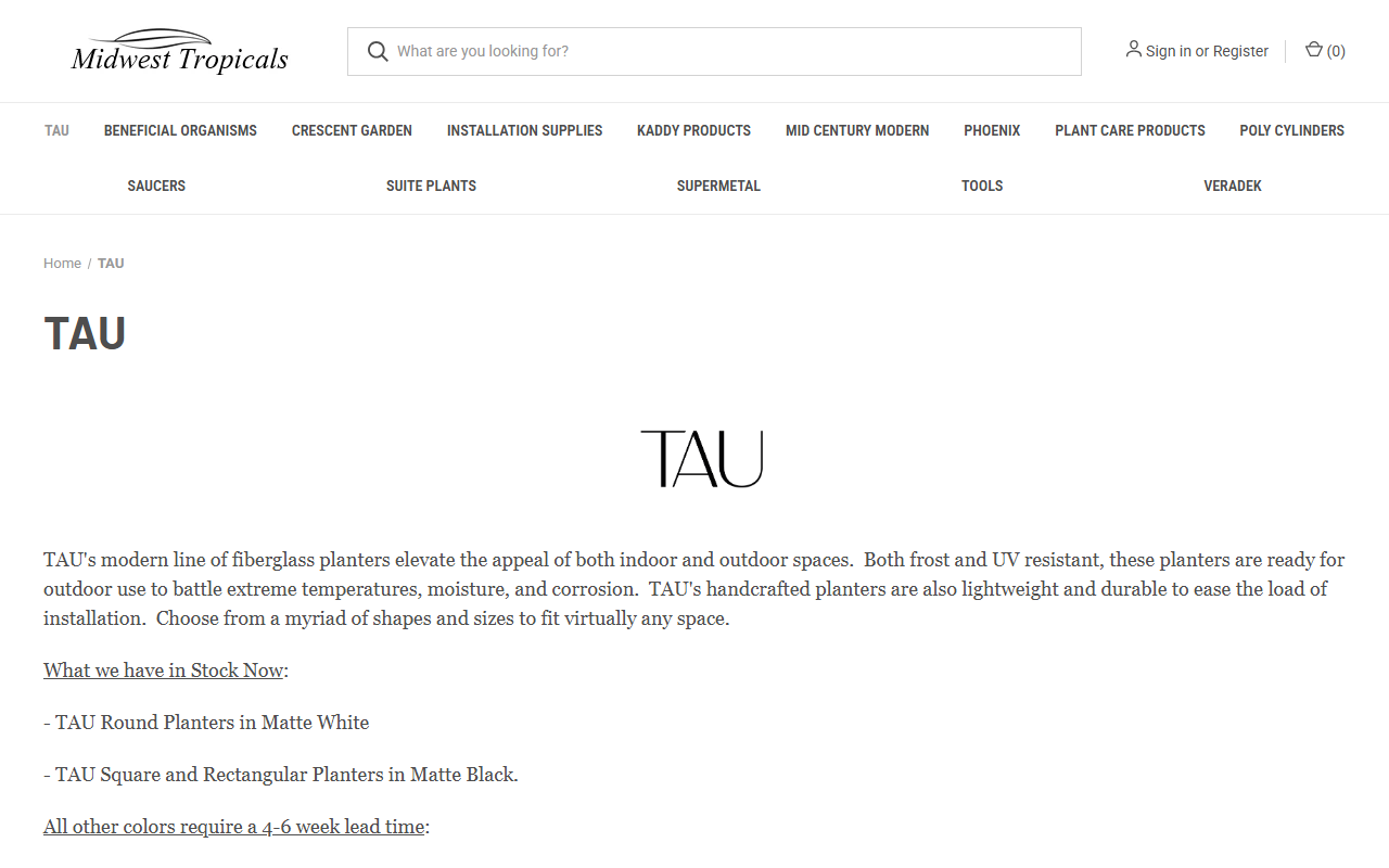 844taupots.com screenshot